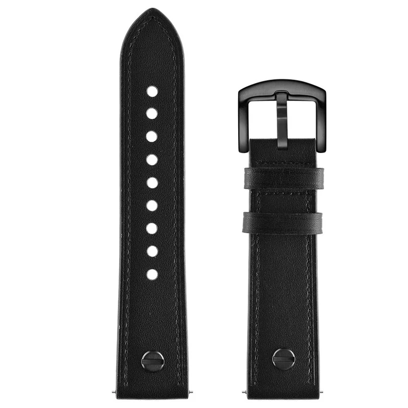 Samsung Gear S3 / Samsung Galaxy Watch (46mm) Echtes Leder armband