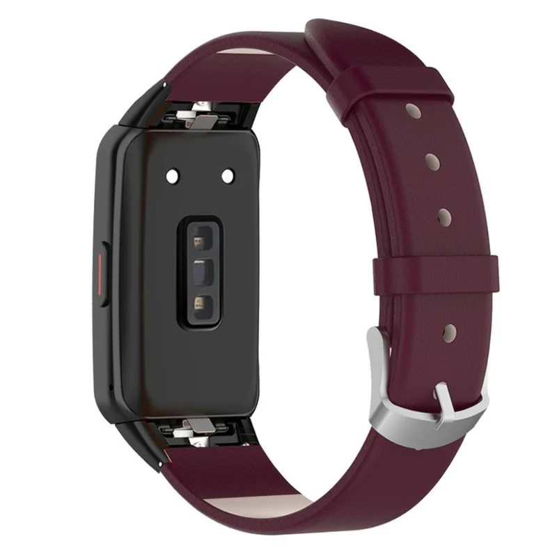 Super zuverlässig Honor Band 6 Echtes Leder armband