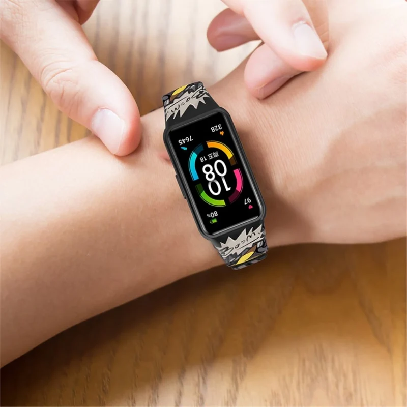 Sehr robust Honor Band 6 Silikon / TPU armband