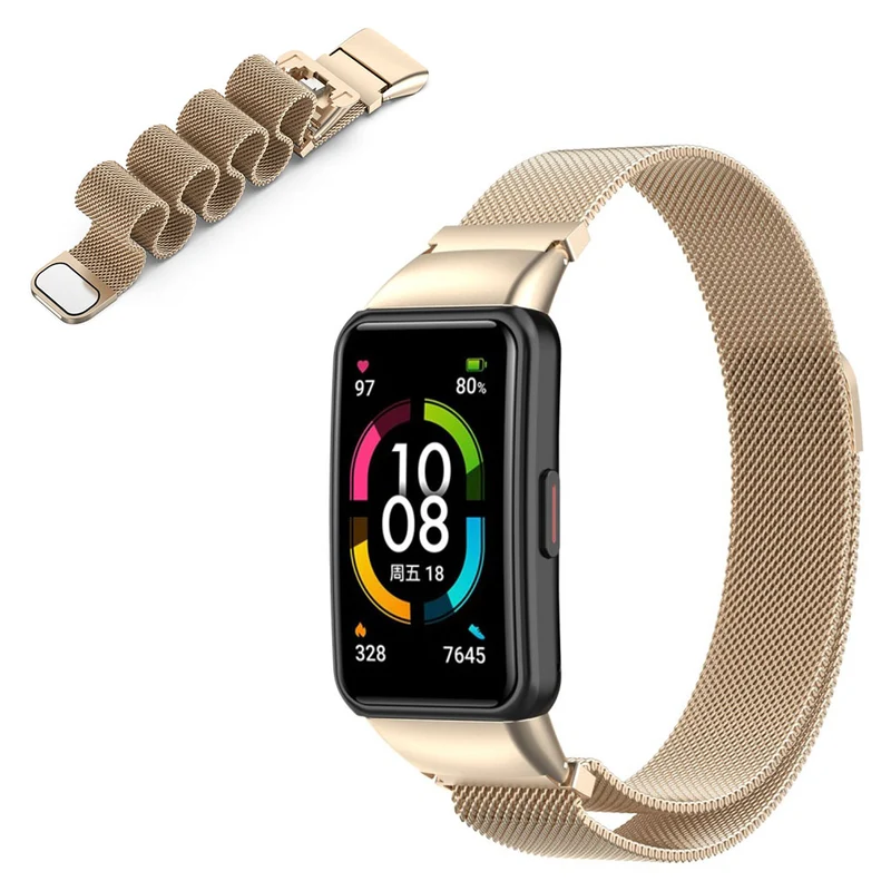 Auffallend nett Honor Band 6 Metall armband
