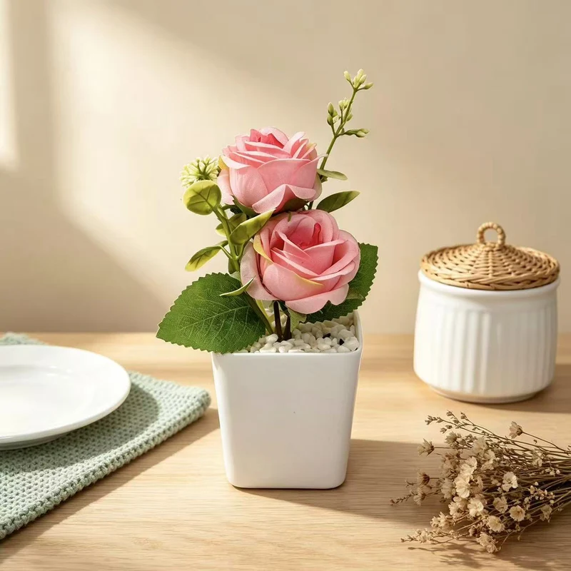 Elegante Mini-Rosenanordnung