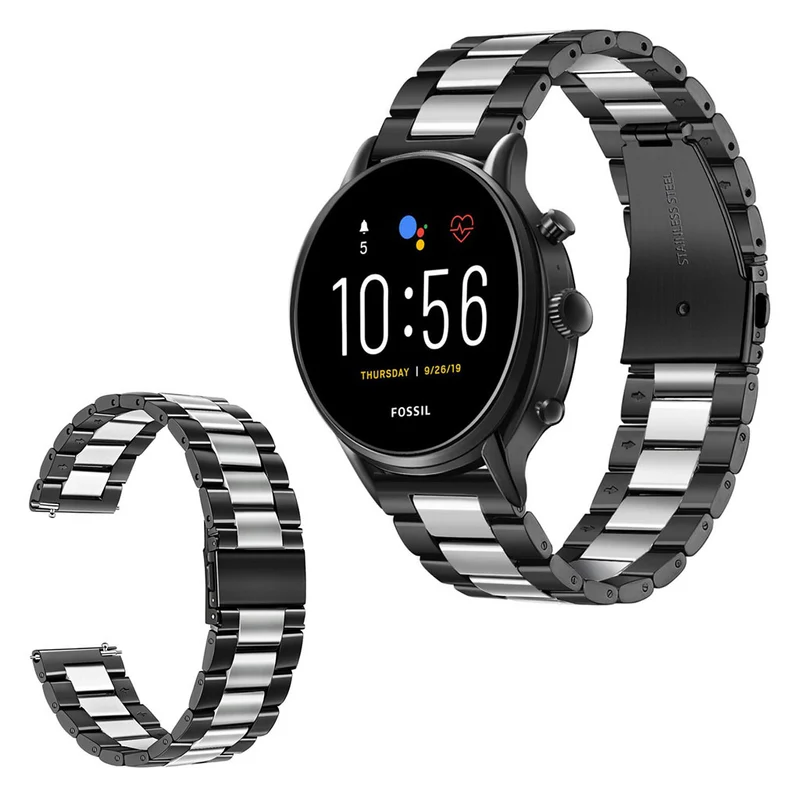 Fossil Gen 5 Carlyle HR / Fossil Gen 5 Julianna HR Metall armband