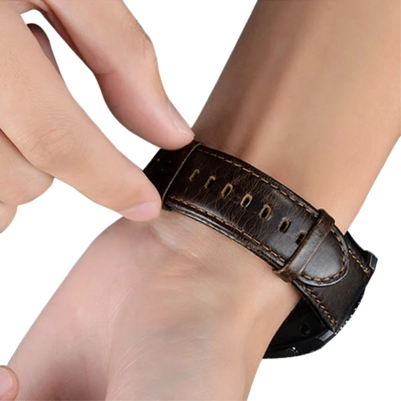Auffallend schön Universell Echtes Leder armband