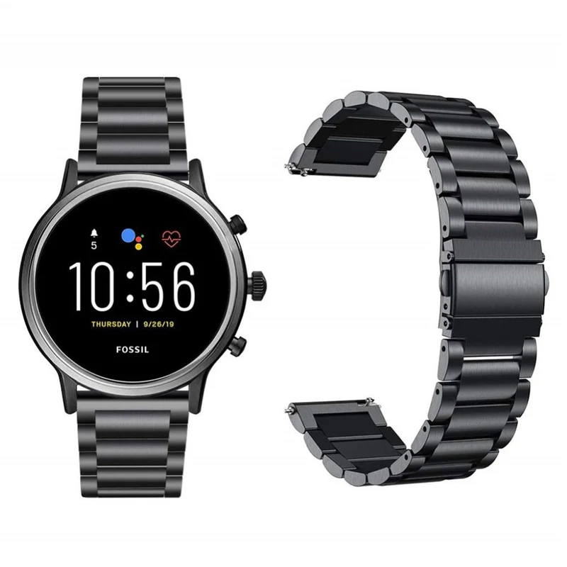 Fossil Gen 5 Carlyle HR / Fossil Gen 5 Julianna HR Metall armband