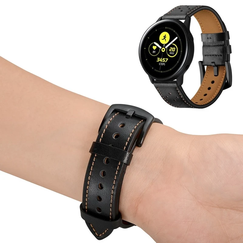 Robust Universell Samsung Echtes Leder armband