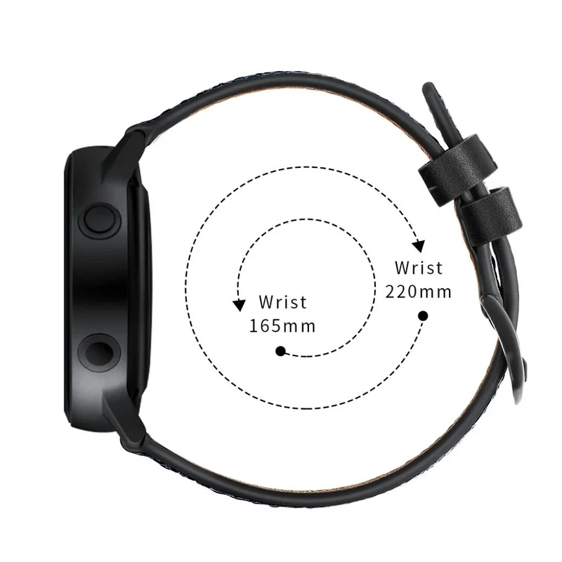 Robust Universell Samsung Echtes Leder armband
