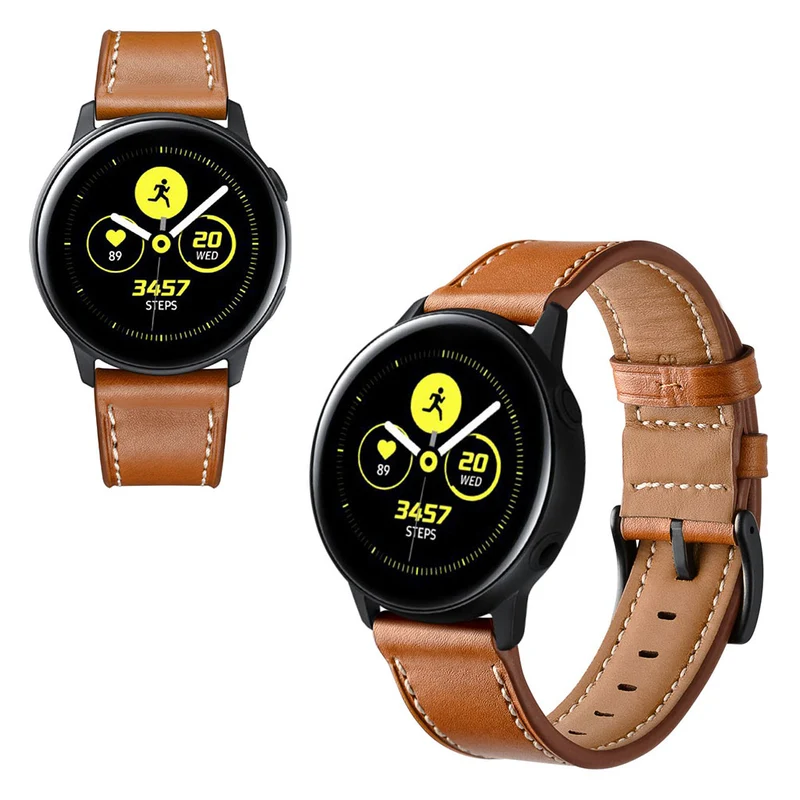 Sehr angenehm Universell Samsung Echtes Leder armband