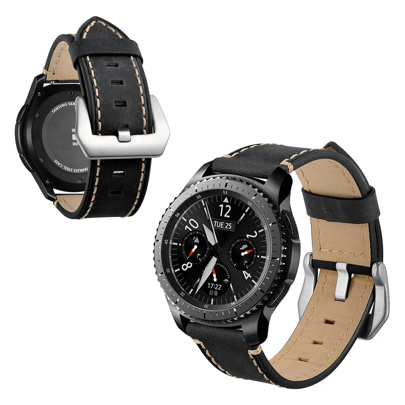 Samsung Gear S3 / Samsung Gear S3 Frontier Echtes Leder armband