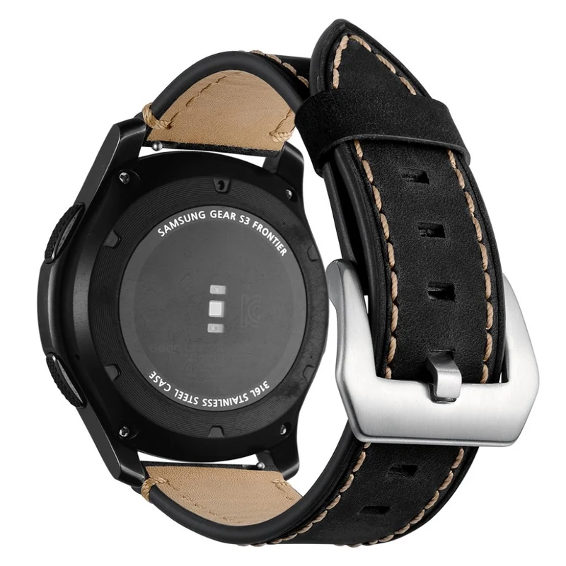 Samsung Gear S3 / Samsung Gear S3 Frontier Echtes Leder armband