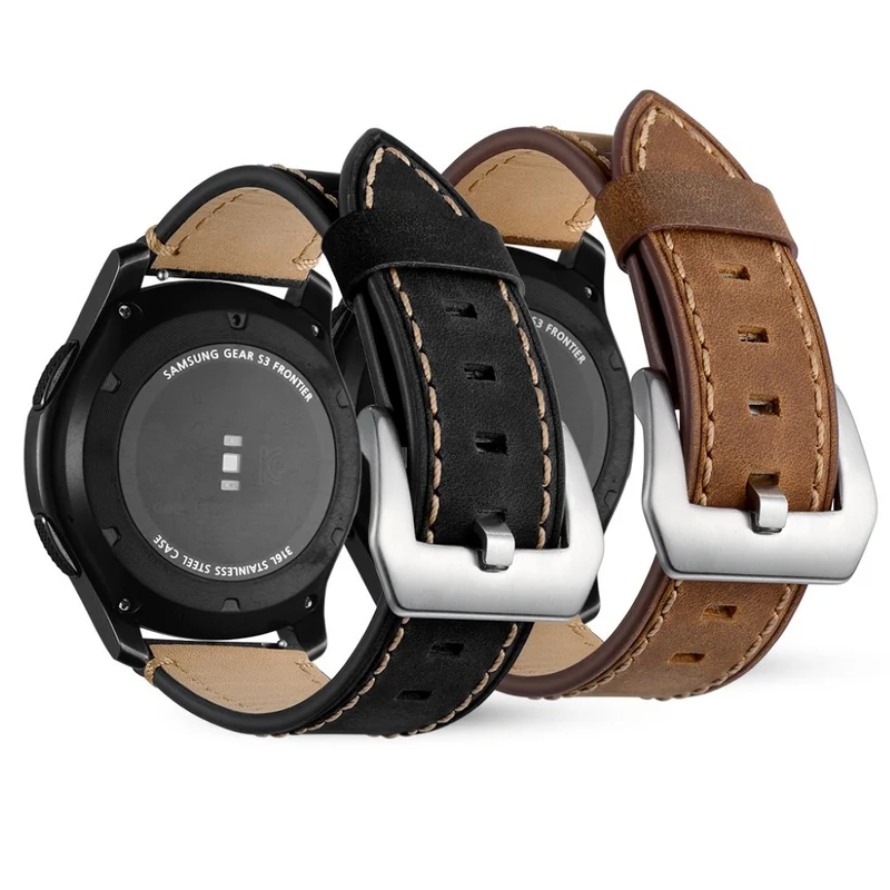 Samsung Gear S3 / Samsung Gear S3 Frontier Echtes Leder armband