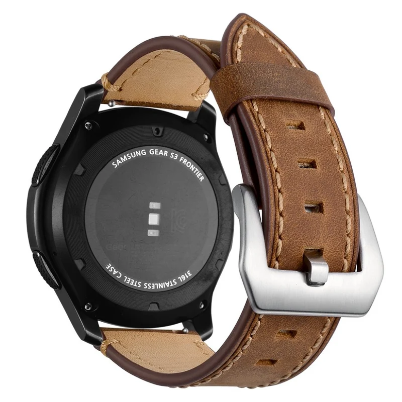 Samsung Gear S3 / Samsung Gear S3 Frontier Echtes Leder armband