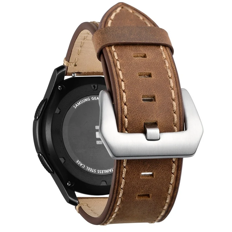 Samsung Gear S3 / Samsung Gear S3 Frontier Echtes Leder armband
