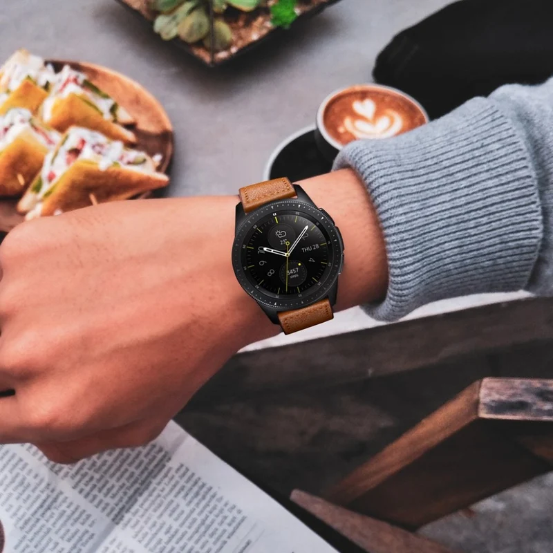 Samsung Gear S3 / Samsung Gear S3 Frontier Echtes Leder armband