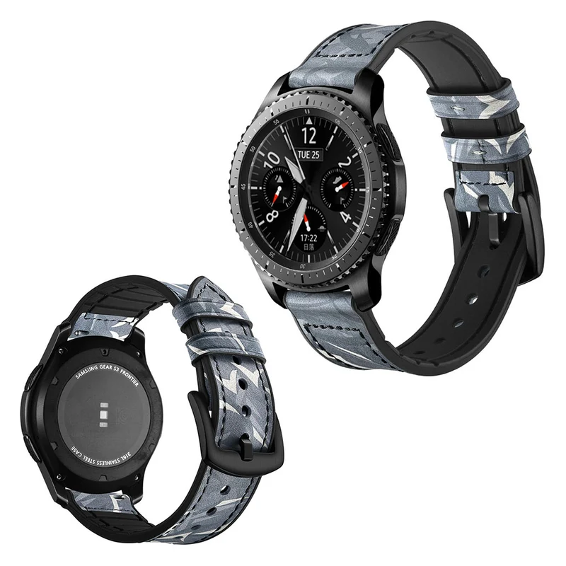 Samsung Gear S3 / Samsung Gear S3 Frontier Echtes Leder armband