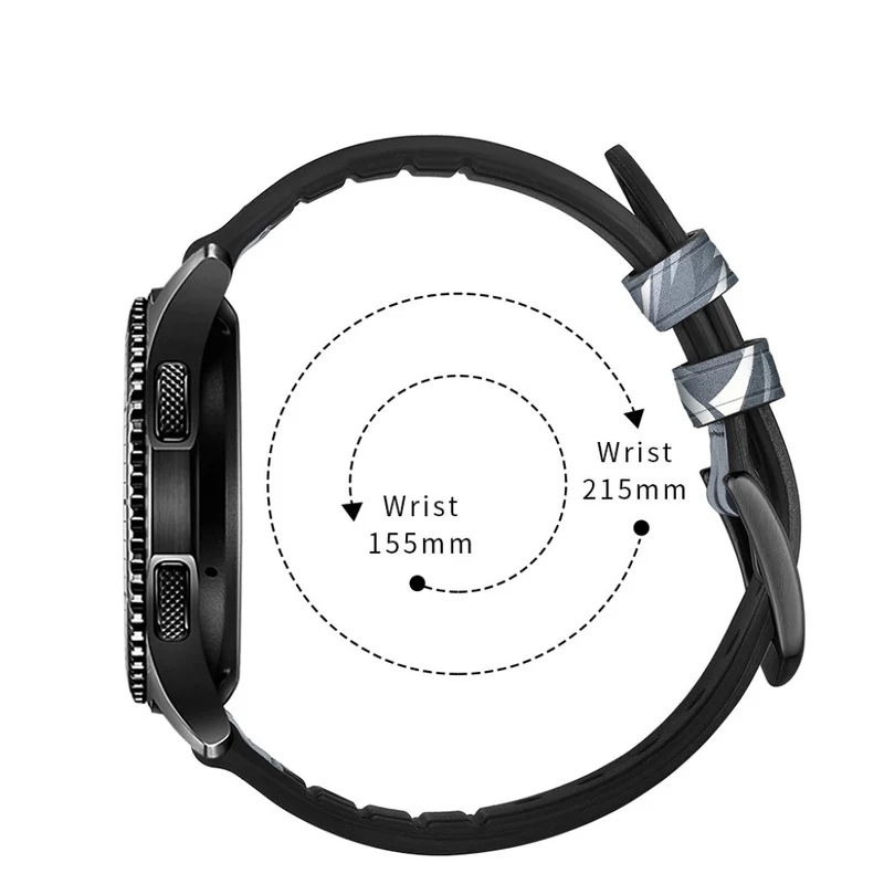 Samsung Gear S3 / Samsung Gear S3 Frontier Echtes Leder armband