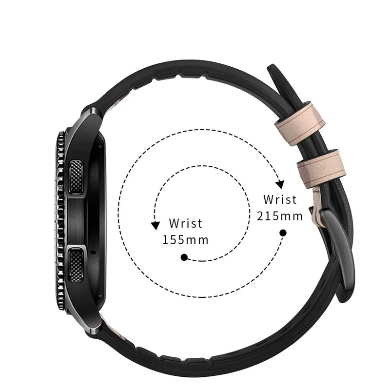 Samsung Gear S3 / Samsung Gear S3 Frontier Echtes Leder armband