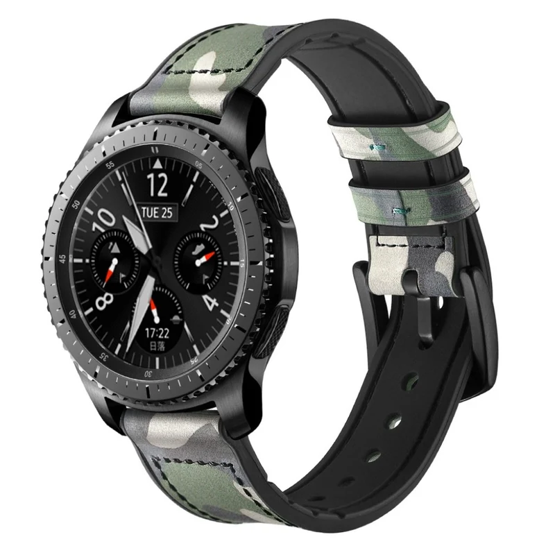 Samsung Gear S3 / Samsung Gear S3 Frontier Echtes Leder armband