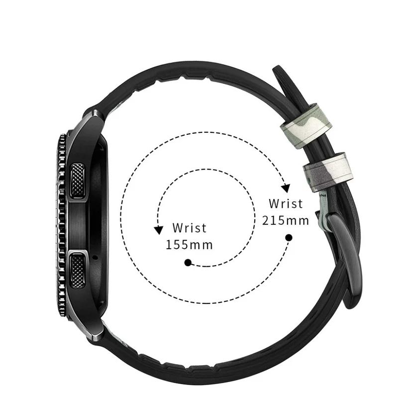 Samsung Gear S3 / Samsung Gear S3 Frontier Echtes Leder armband
