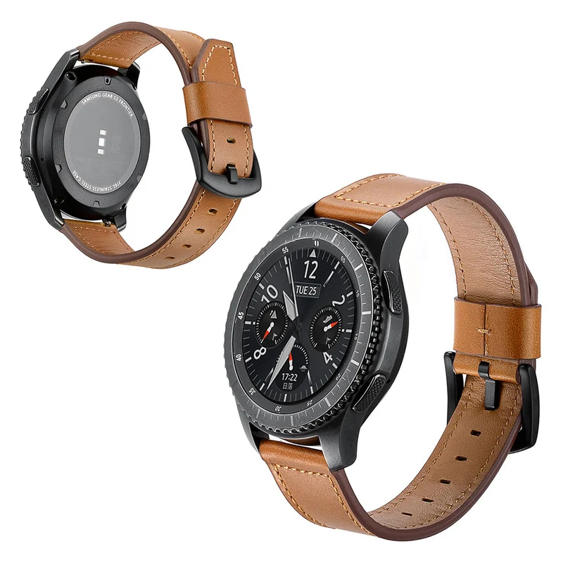 Samsung Gear S3 / Samsung Gear S3 Frontier Echtes Leder armband