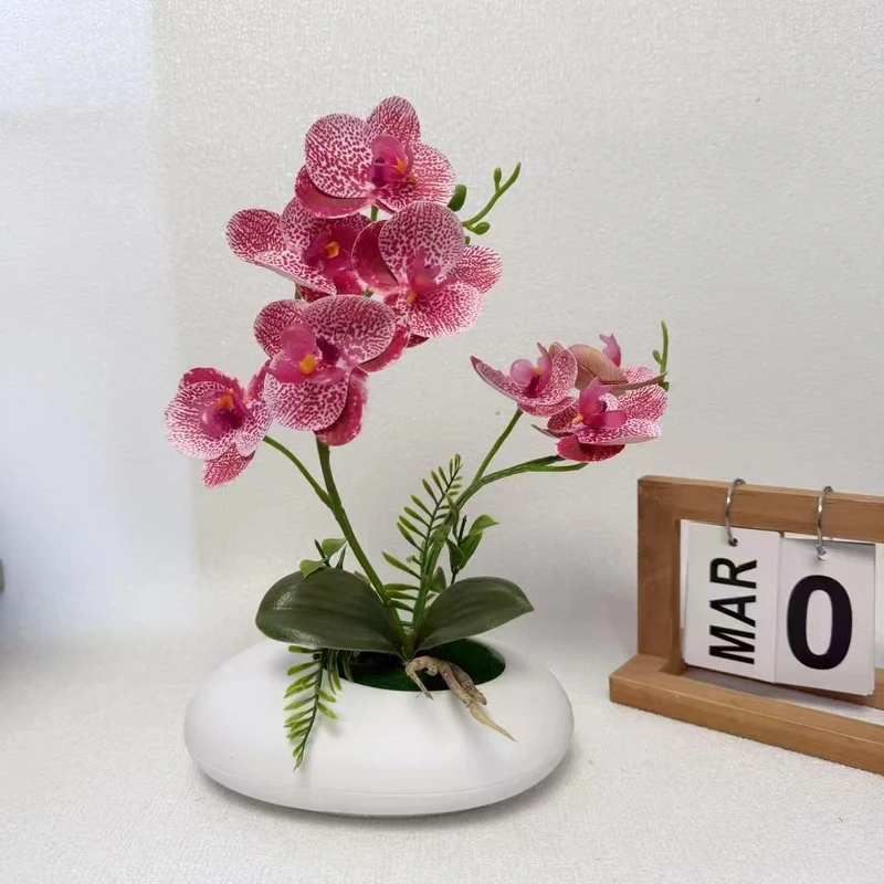Lebensechte Orchideenblumenarrangement 1790480790