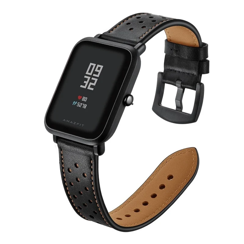 Super cool Amazfit GTS Echtes Leder armband