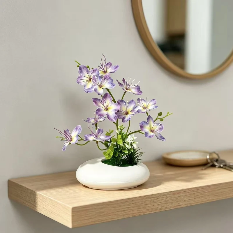 Elegante florale Mittelstück