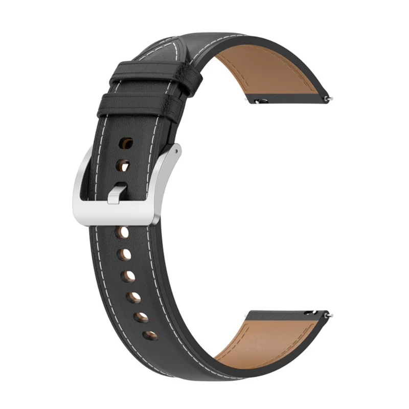 Mega gut Amazfit GTS 3 / Amazfit Bip U Echtes Leder armband