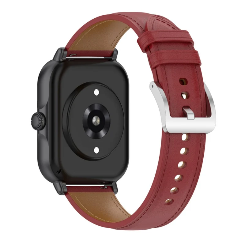Mega gut Amazfit GTS 3 / Amazfit Bip U Echtes Leder armband