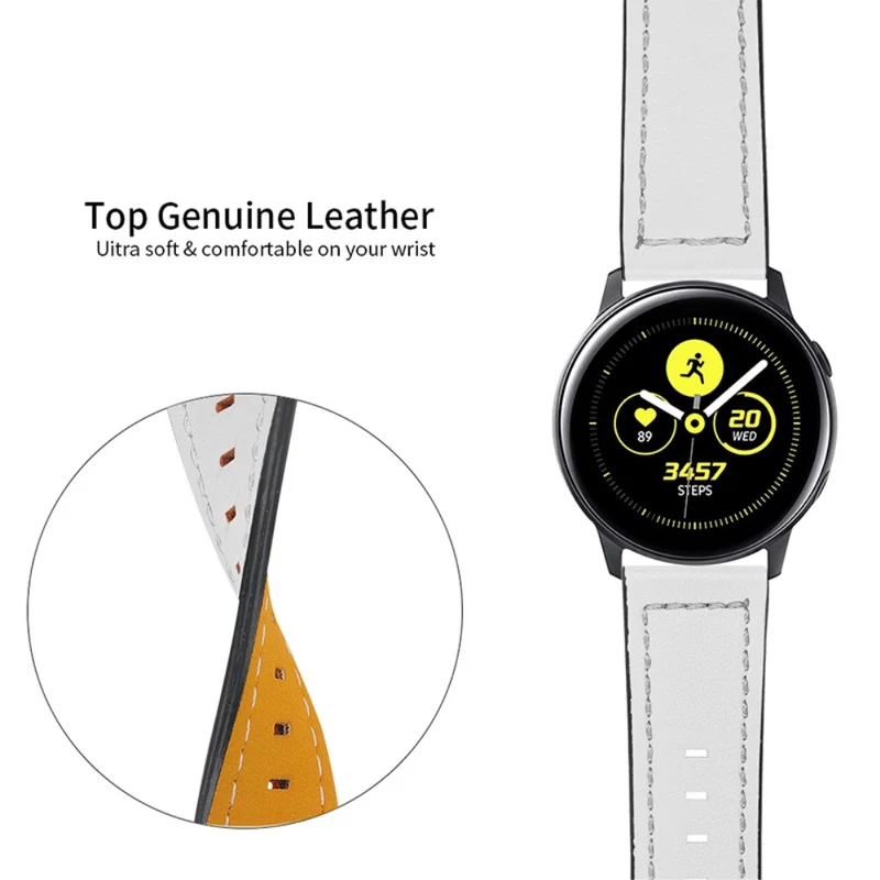 Auffallend nett Universell Ticwatch Echtes Leder armband