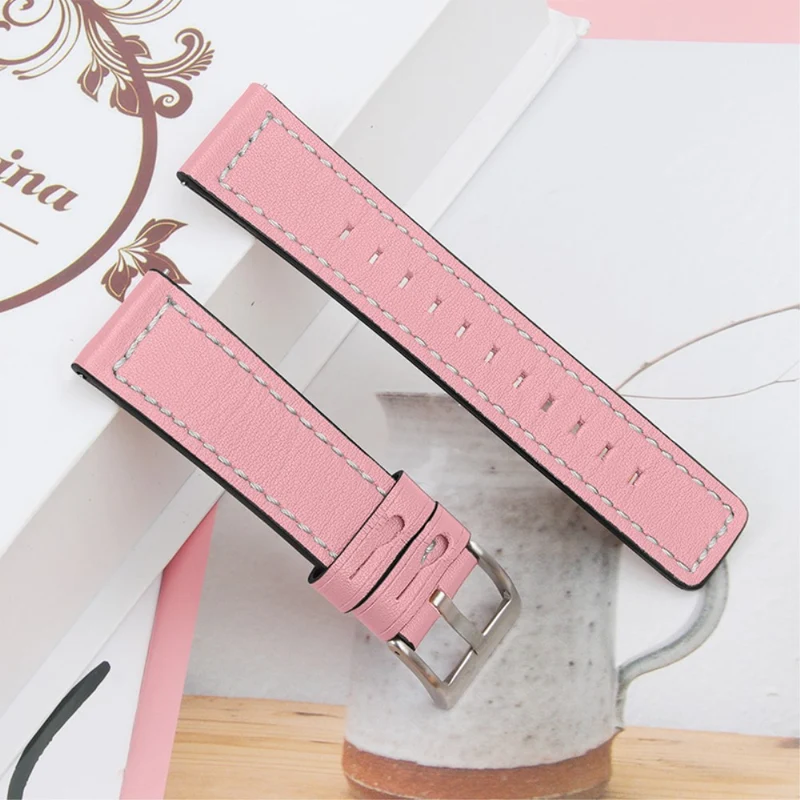 Auffallend nett Universell Ticwatch Echtes Leder armband