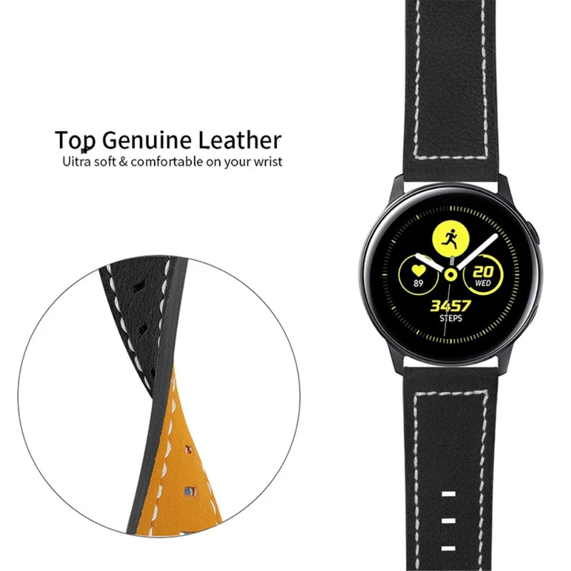 Auffallend nett Universell Ticwatch Echtes Leder armband