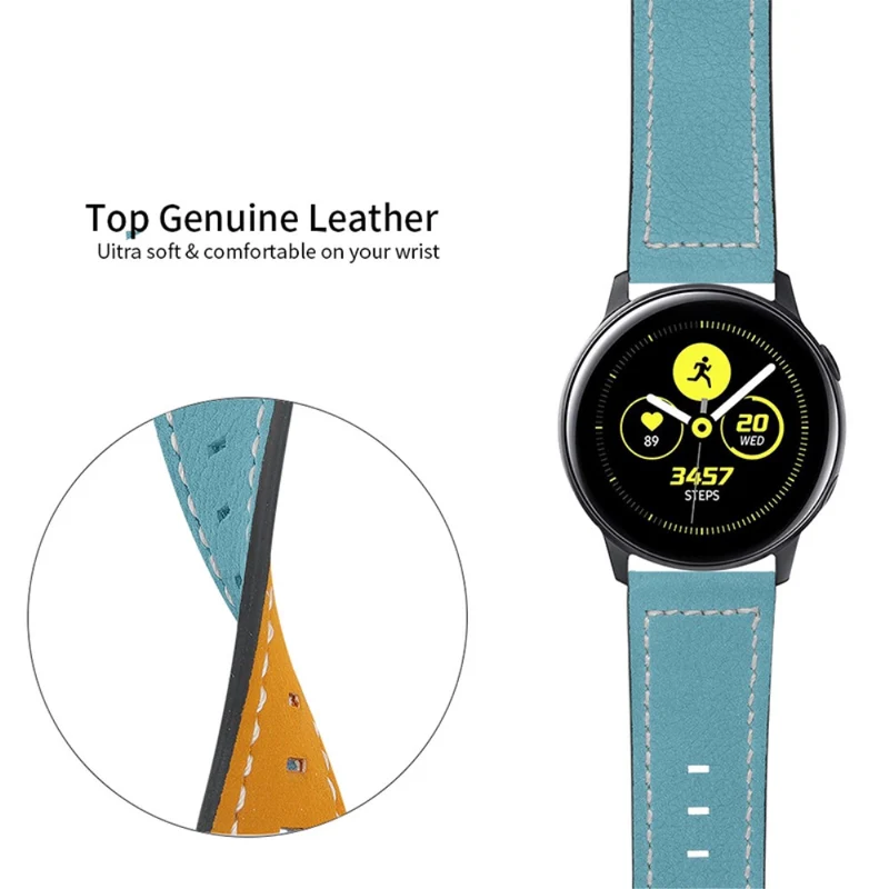 Auffallend nett Universell Ticwatch Echtes Leder armband