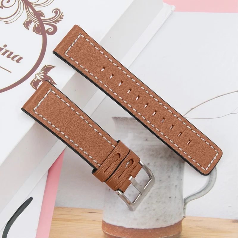 Auffallend nett Universell Ticwatch Echtes Leder armband