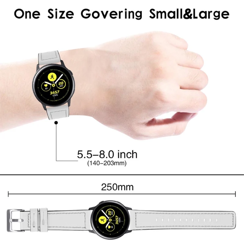 Mega zäh TicWatch GTX / Ticwatch Pro Echtes Leder armband