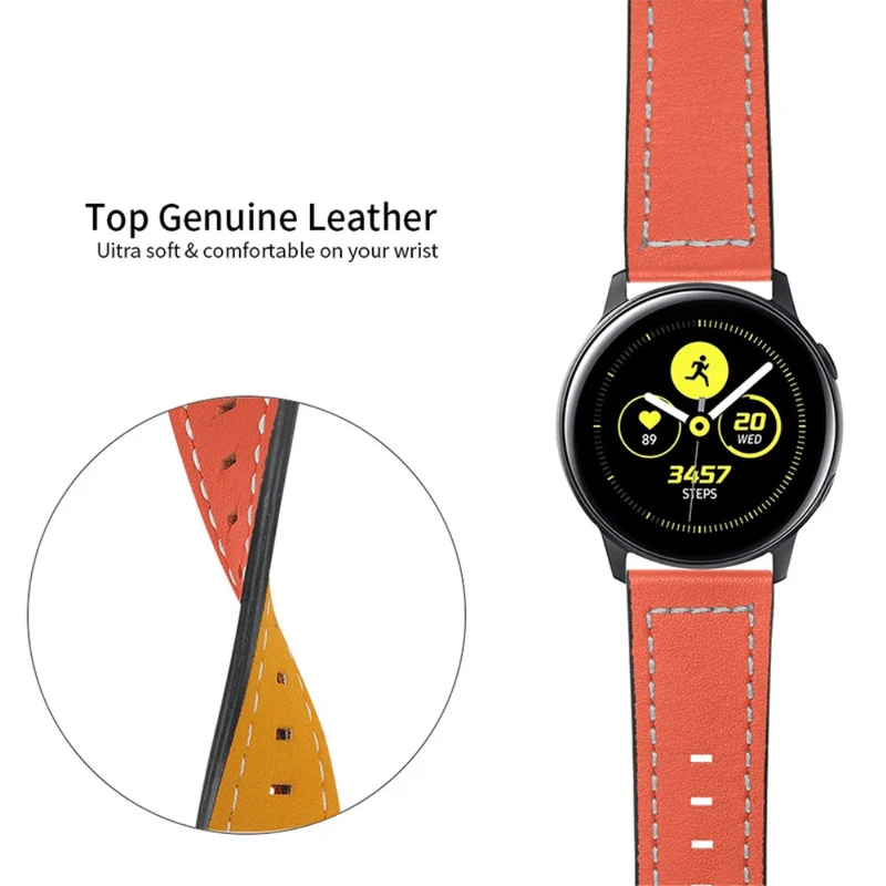 Mega zäh TicWatch GTX / Ticwatch Pro Echtes Leder armband
