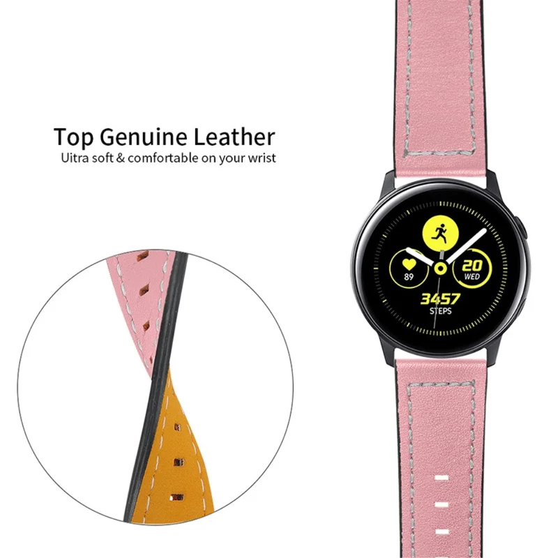 Mega zäh TicWatch GTX / Ticwatch Pro Echtes Leder armband
