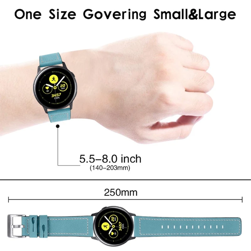 Mega zäh TicWatch GTX / Ticwatch Pro Echtes Leder armband