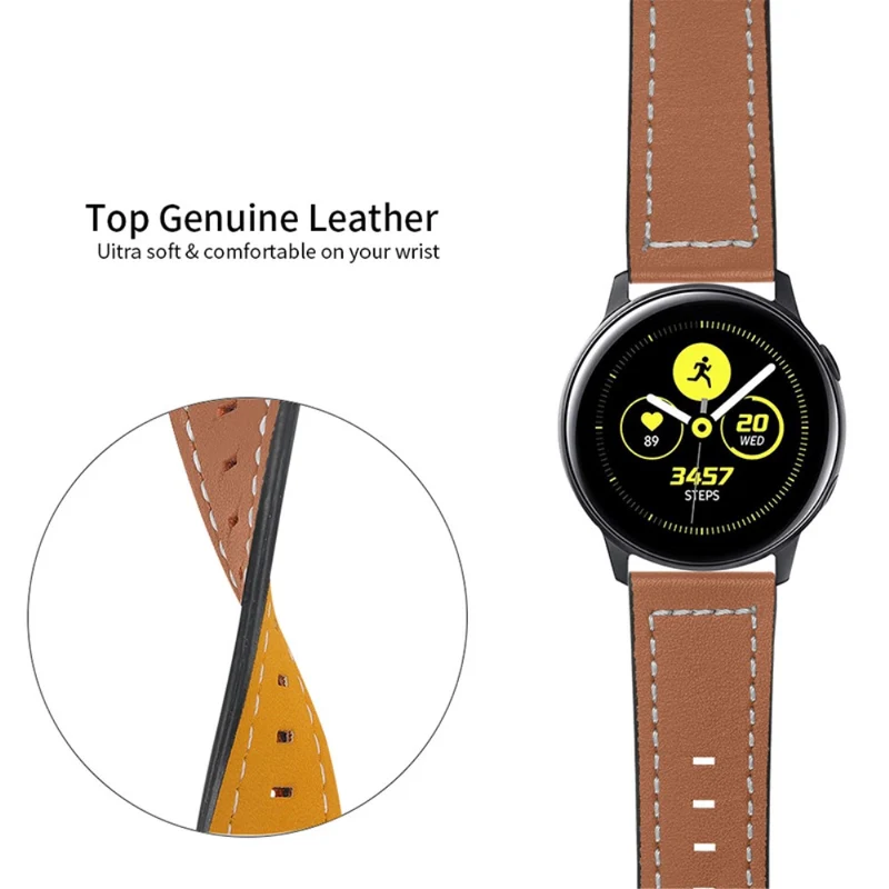 Mega zäh TicWatch GTX / Ticwatch Pro Echtes Leder armband