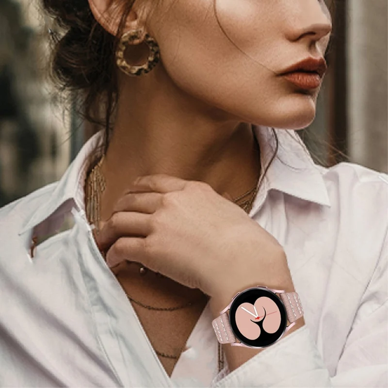 Unglaublich süß Universell Ticwatch Echtes Leder armband