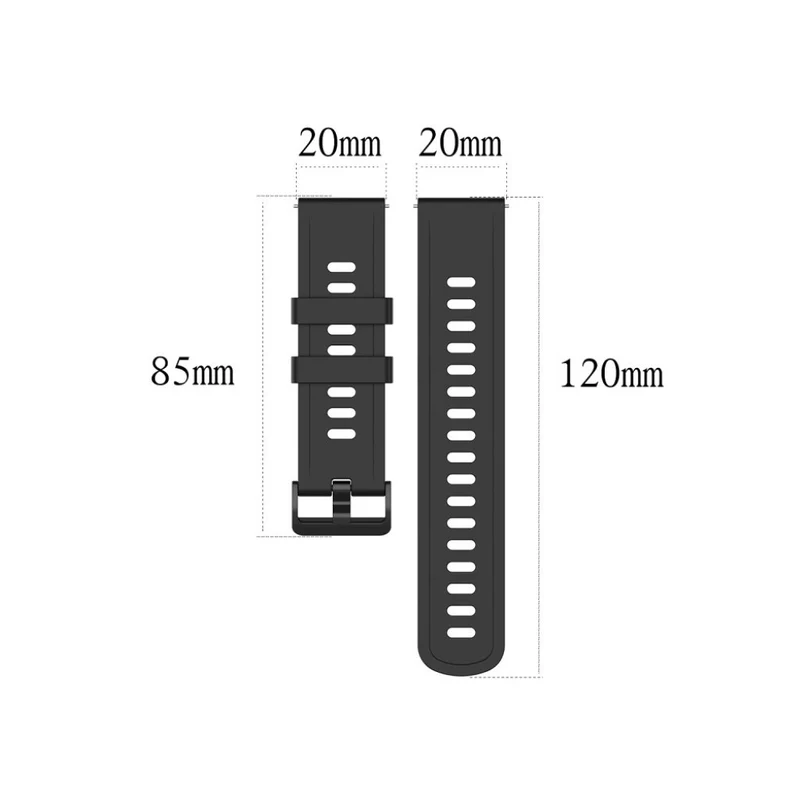 Schön Amazfit GTR 42mm / Amazfit GTS Silikon / TPU armband