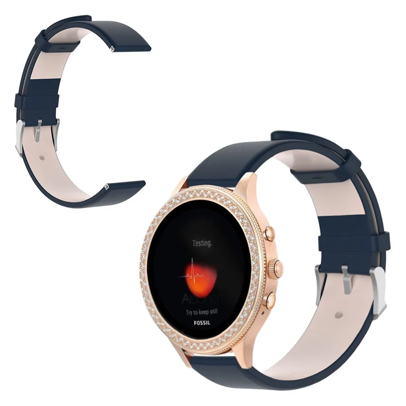 Auffallend schön Fossil Gen 4 (40mm) Echtes Leder armband