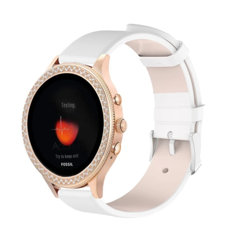 Auffallend schön Fossil Gen 4 (40mm) Echtes Leder armband