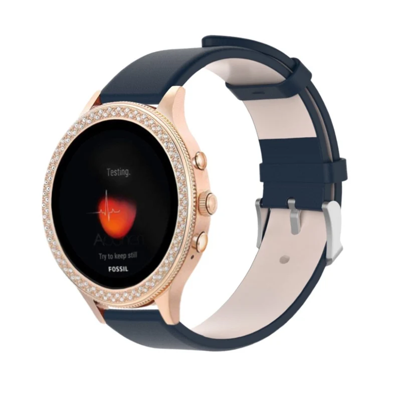 Auffallend schön Fossil Gen 4 (40mm) Echtes Leder armband