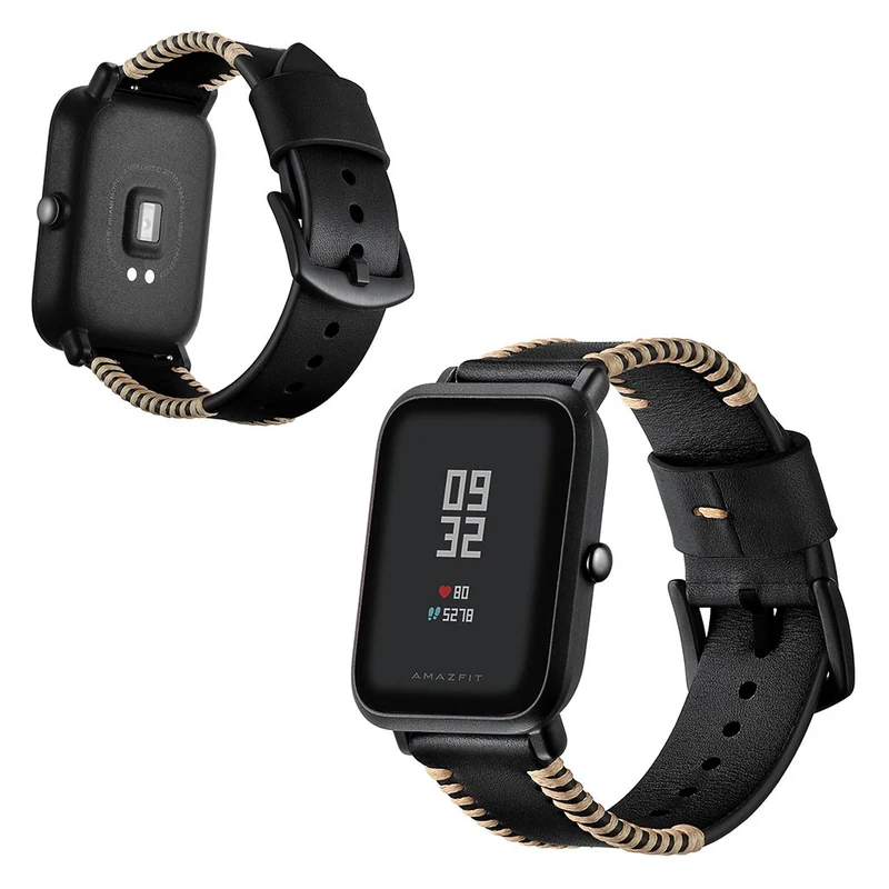 Absolut schön Amazfit Youth Echtes Leder armband