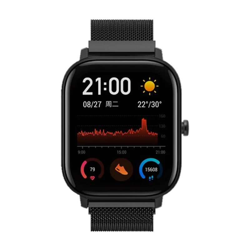 Unglaublich bequem Amazfit GTS Metall armband