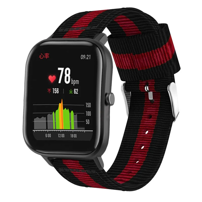 Absolut langlebig Amazfit GTS Textil / Nylon armband