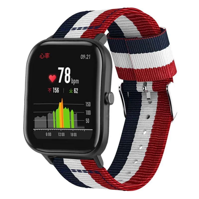 Absolut langlebig Amazfit GTS Textil / Nylon armband