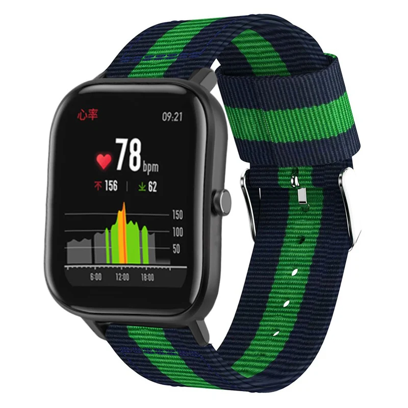 Absolut langlebig Amazfit GTS Textil / Nylon armband