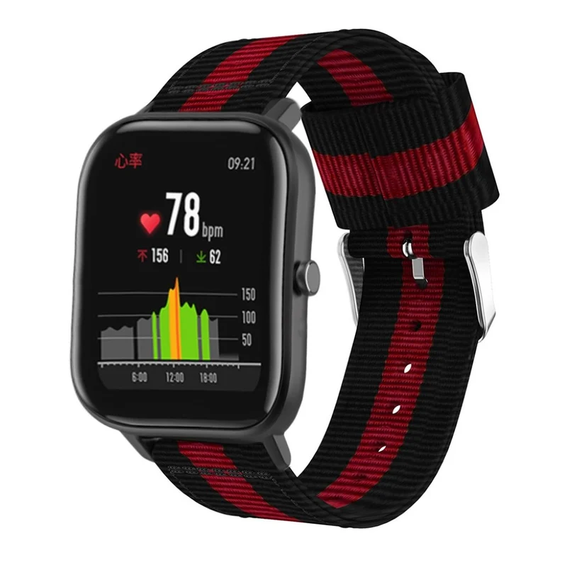 Absolut langlebig Amazfit GTS Textil / Nylon armband