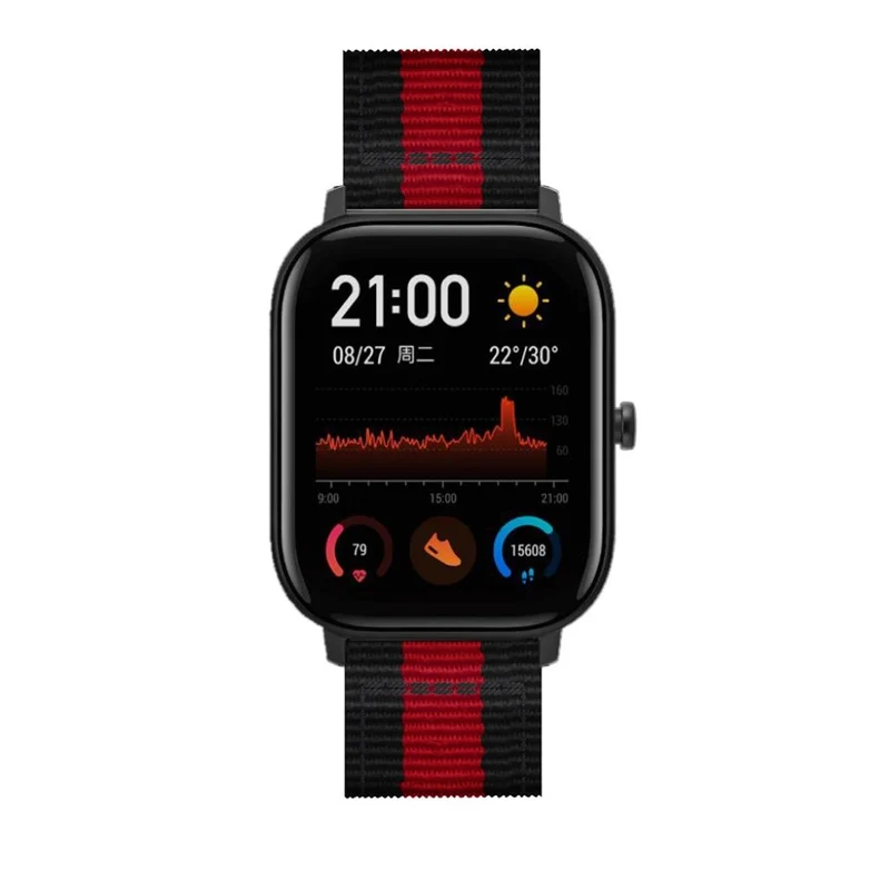Absolut langlebig Amazfit GTS Textil / Nylon armband